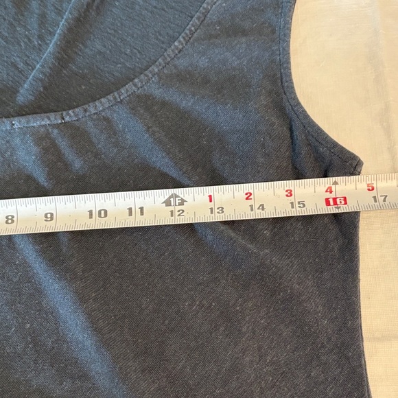 Organic cotton/hemp scoop neck Midi Dress - Picture 4 of 7